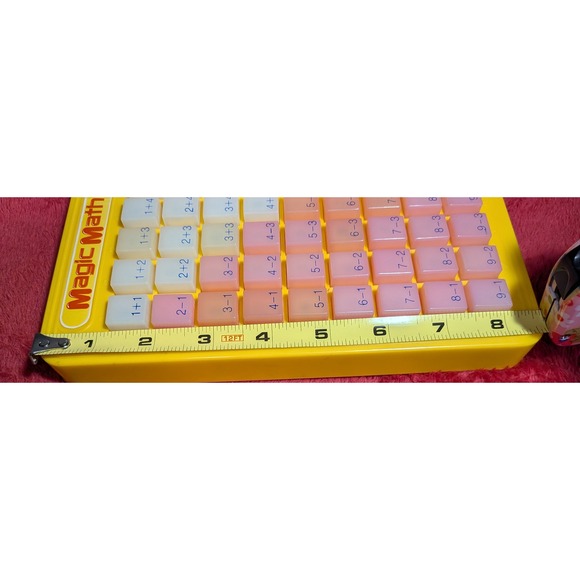 Magic Math Machine Addition Subtraction Learning Toy Yellow - Picture 5 of 9